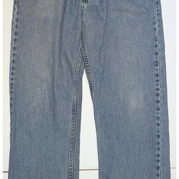 Levi's 505 Light Wash Regular Fit Jeans Size 36x32 - Picture 9 of 13